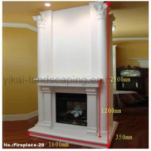 Quality Big Stone Fireplace for Home Decorate wholesale