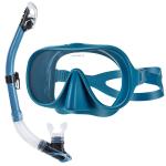 ZMZDIVE Freediving Snorkel Mask Set Prescription Snorkeling Goggles