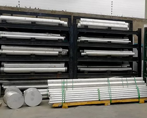 Polished Aluminum Round Rod , High Plasticity 1100 Aluminum Rod