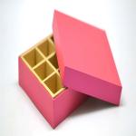 luxury three bottle tea packaging drawer box flat color paper tea gift box
