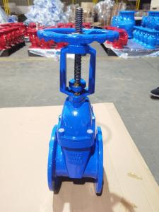 Quality DN50 - DN800 Soft Seat Gate Valve With Rising Stem And Class A Seat Leakage For Industrial wholesale