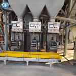 Dry Valve Type Automatic Putty Mortar Production Line Durable Dry Mortar
