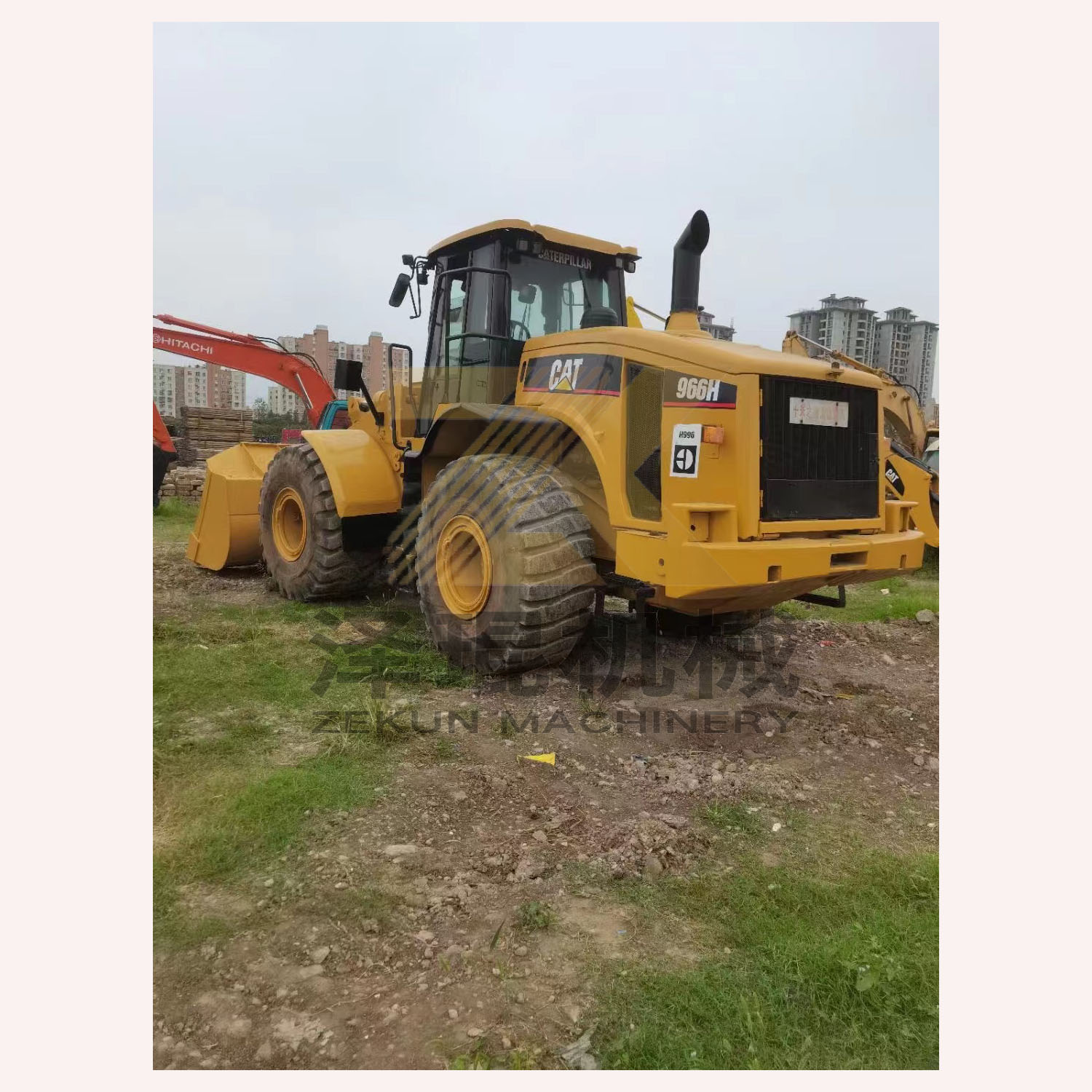 CAT 966H Heavy Equipment with Low Working Hours Performance and Efficiency