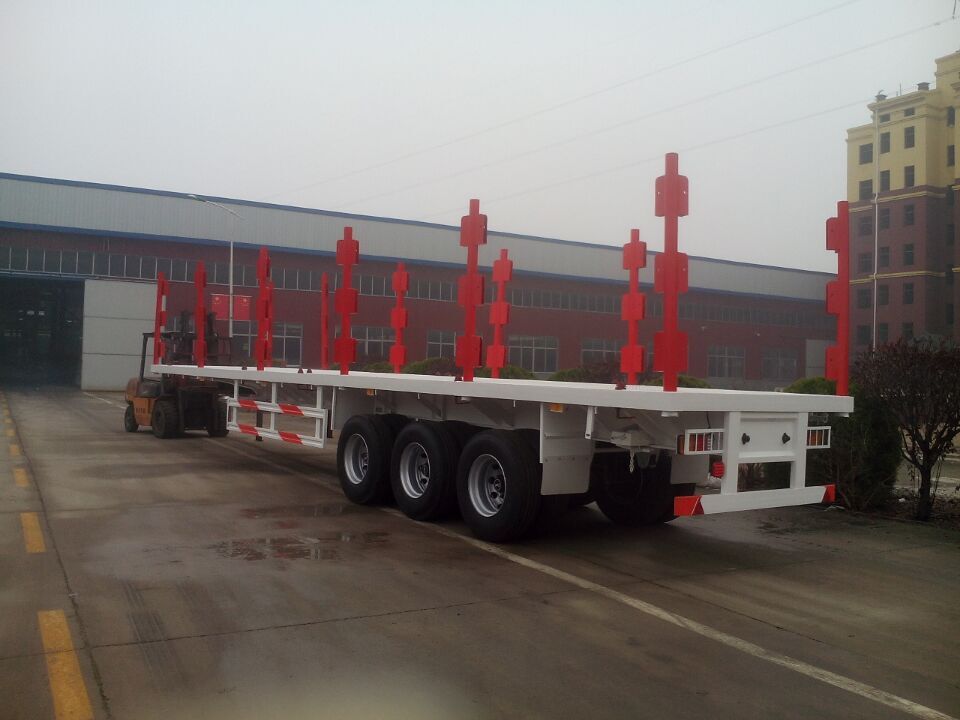 11.00r20 12r22.5 315 385 Tires Timber Truck Semi Trailer for Smooth Log Transportation