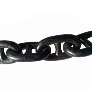Quality Diameter 14mm 16mm 22mm Carbon Steel U2 / U3 Grade Stud Link Anchor Chain wholesale