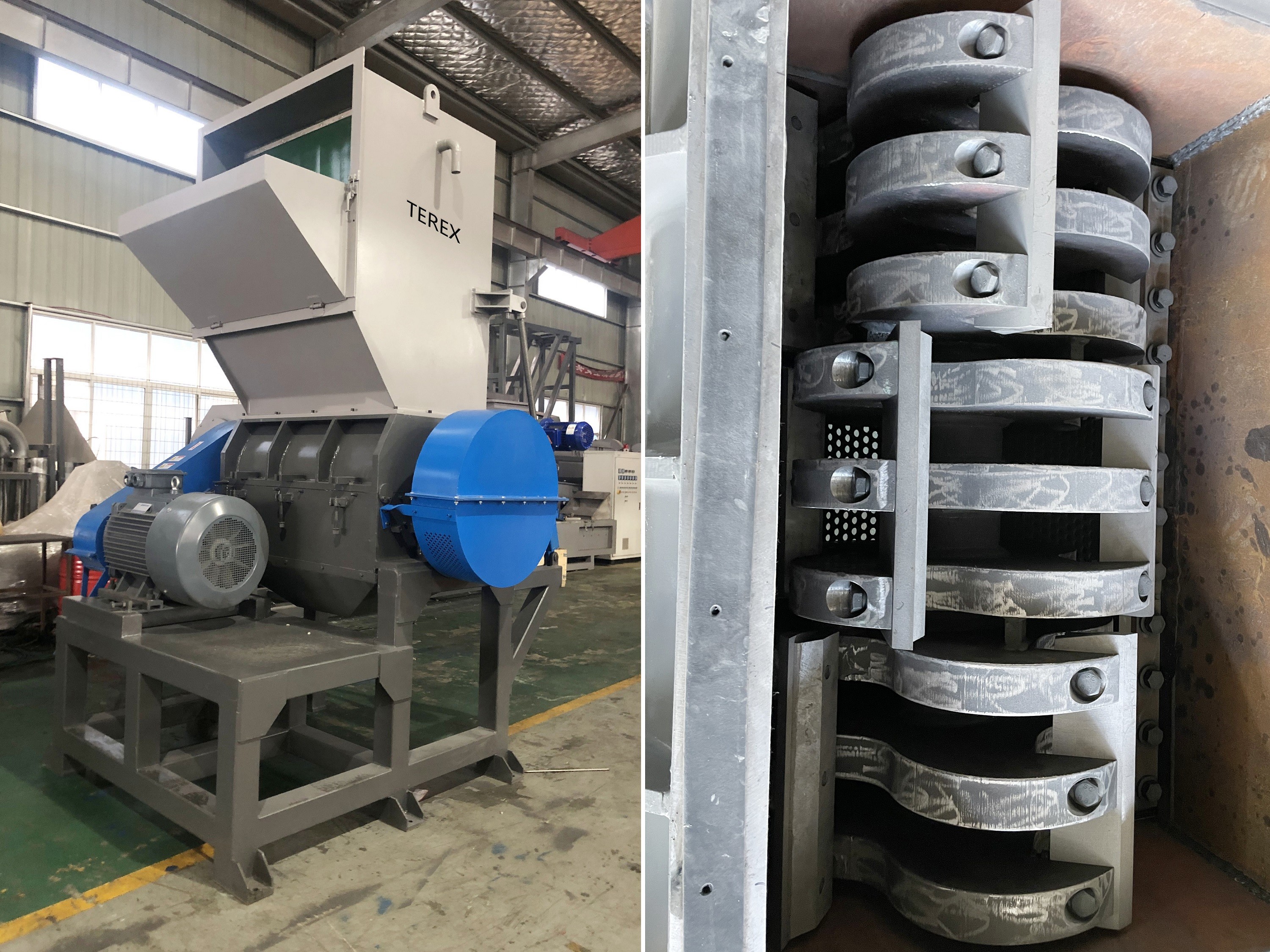 High Capacity Waste Pp Film Pe Plastic Strand Cooling Pelleting Line