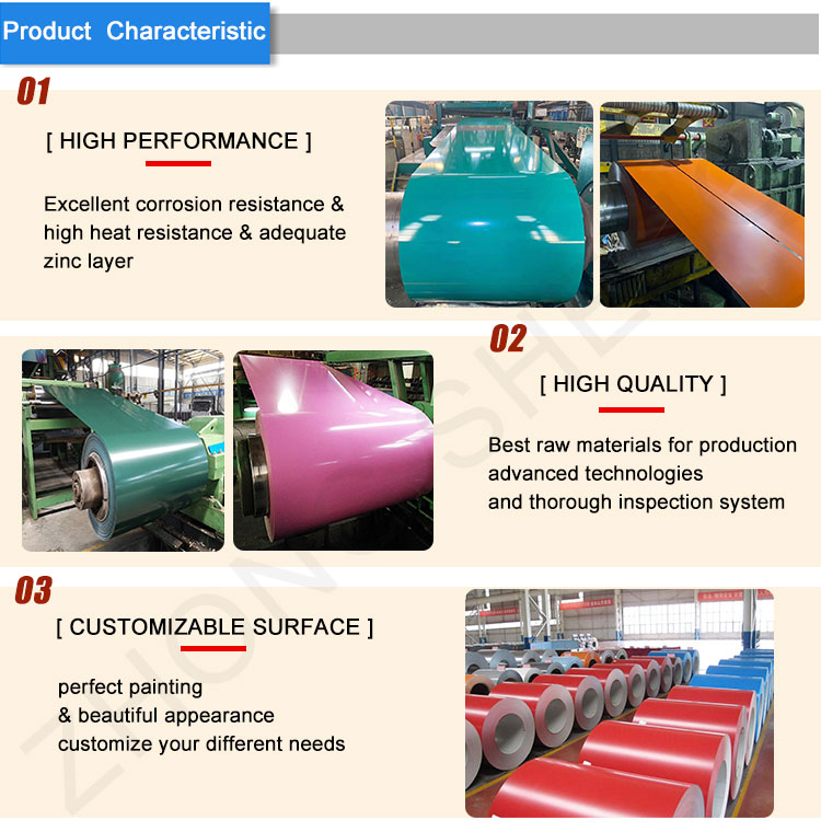 Standard Package ESBS Essar Riffled PPGI Texture Stew RAL5015 Coil PPGI Roll Coils RAL Marble in South Africa for Container