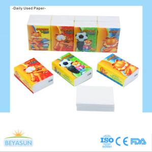 Quality 3 Ply 14GSM Pocket Pack Facial Tissue for Travel wholesale