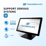 18.5 Inch True Flat Touch Screen PCAP POS Cashier System For Supermarkets