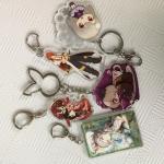 OEM Decoration Customized Acrylic keychain/pendent with anime figure/Cartoon