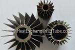 Fin 36ES Carbon Steel SA106B Longitudinal Finned Tubes , 19mm Height