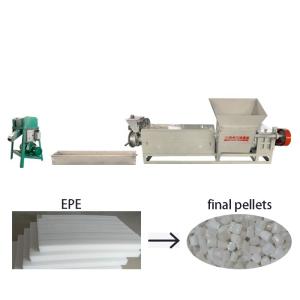 Quality 40 Cr Screw Material EPE Plastic Recycling Granulator Machine for Plastic Recycling wholesale