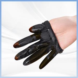 Quality OEM Diamond Texture 8mil Nitrile Gloves Disposable Pure Nitrile Gloves wholesale