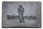 Private Custom Embossed Leather Patches For Jeans / Garment / Bag