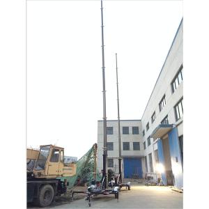Quality telecommunication antenna mast trailer wholesale