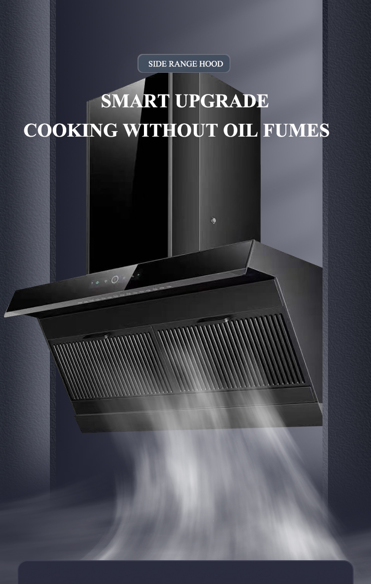 Kitchen Electric Integrated Extractor Hood 90cm Side Vent