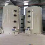 Customized PP Stainless Steel Wet Scrubber Spray Tower for Acid Alkali Waste Gas