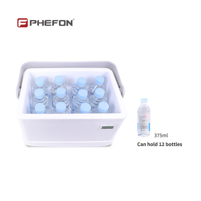 Cold Chain Ice Cooler Box 5L Phefon Outdoor Cooler Box White