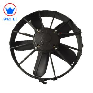 Quality 2018 auto bus condenser fan, truck cooling system 12/24V DC motor fan wholesale