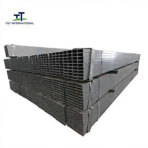 Quality Green House Structure Rectangular Hollow Section Steel , Metric Rectangular Tubing wholesale