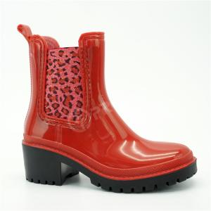 Quality Anti Skid Ankle 35EU Women'S Rubber Waterproof Boots wholesale