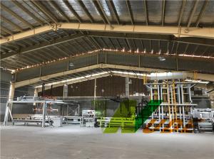 Quality Synchronous Short Cycle Melamine Press Machine , Laminate Flooring Production Line wholesale