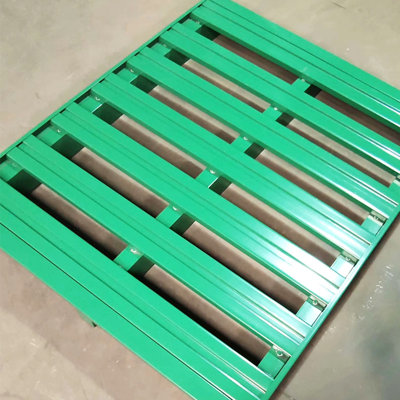 Heavy Duty Warehouse Steel Pallet 500KG-3000KG Load Capacity Steel Metal Pallets