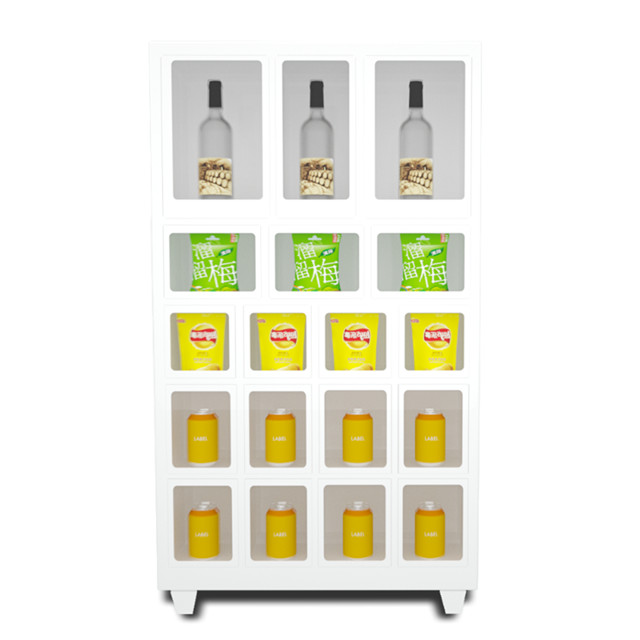 Haloo Accessories Locker Vending Machine For Snacks and Wine