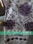 Wrinkle Resistant 40gsm Woven Printed Fabric With Floral Printed