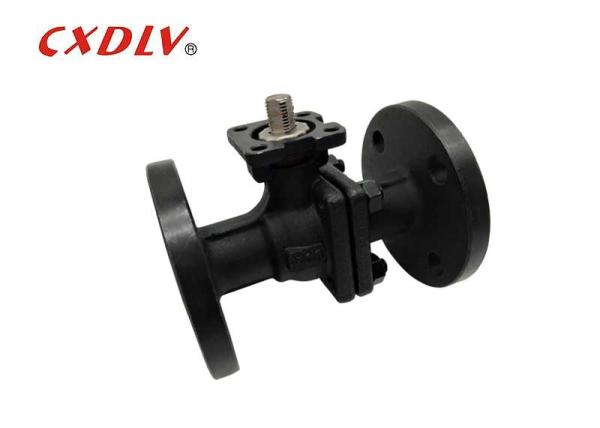 WCB 2 Pcs Manual Stainless Steel Flange Casting Steel Ball Valve With Mounting