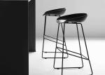 Recycled Nordic Style Tall Bar Stool Chair Home Furnishings 32 Inch