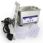 0.8L Heated Ultrasonic Eyeglass Cleaner Stainless Steel Dental Ultrasonic