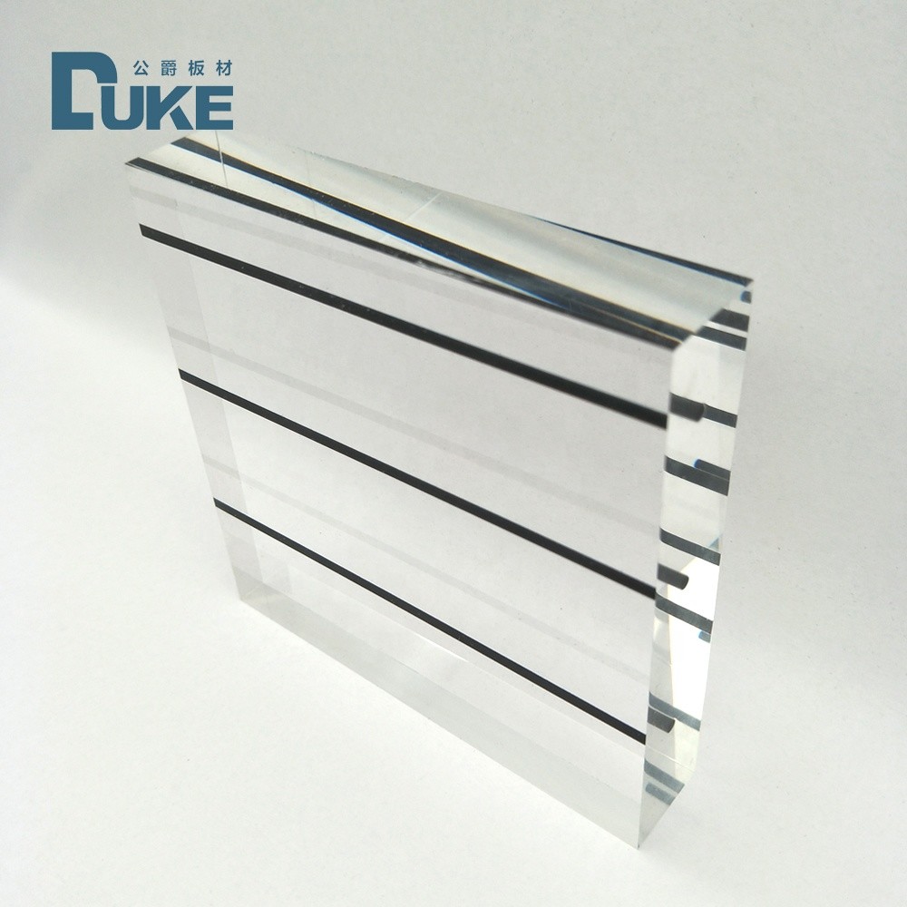 Transparent 8mm Flexible Soundproof Acrylic Sheet Reinforced Acoustic