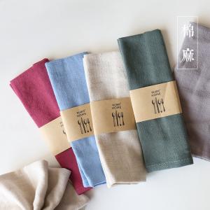Quality Reusable 100% Cotton Tea Towel Linen Table Placemats 200-600GSM wholesale