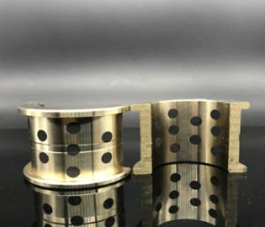 Quality Embedded Copper Graphite Sleeve Bearings Wear Resistance For Auto Parts wholesale