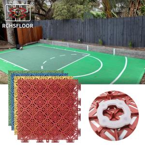 Quality Interlocking PP Tiles For Tennis Court Basketball Court 304.8mm*304.8mm wholesale