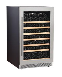 Quality Stainless Steel 208L Single Zone Wine Cellar Fridge 86 Bottles wholesale