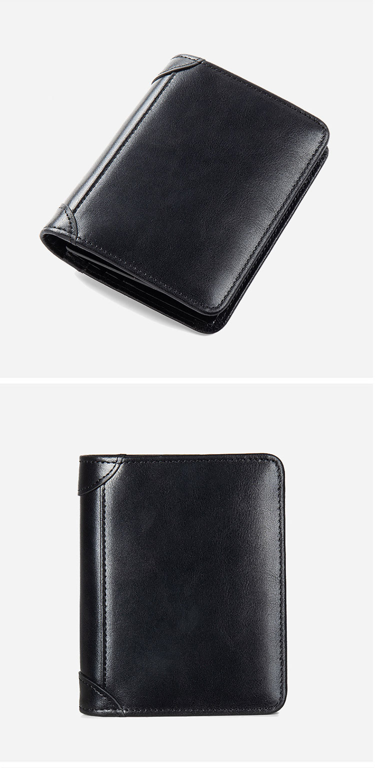 GENUINE LEATHER Men's Wallets The Ultimate Combination of Style and Function