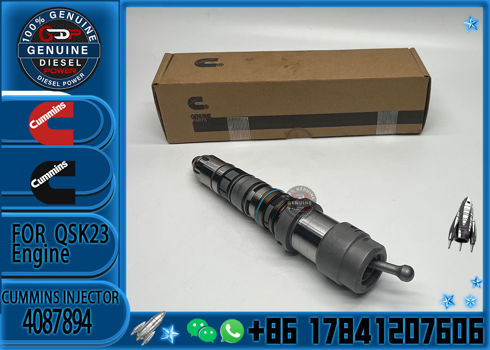 Original Truck Excavator QSK60 QSK45 Engine 4087894 4088428 4002145 Injector Used In Cummins
