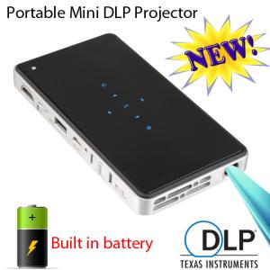 Quality Best Price Light Weight Mini DLP Projector With HDMI USB Compatible For iPhone Smart Phone wholesale