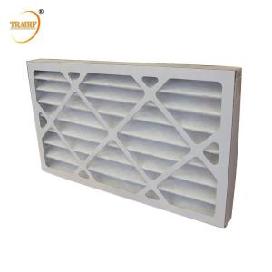 Quality 80%RH AHU Pre Filter Paper Pleated Air Filter For Air Conditioner wholesale
