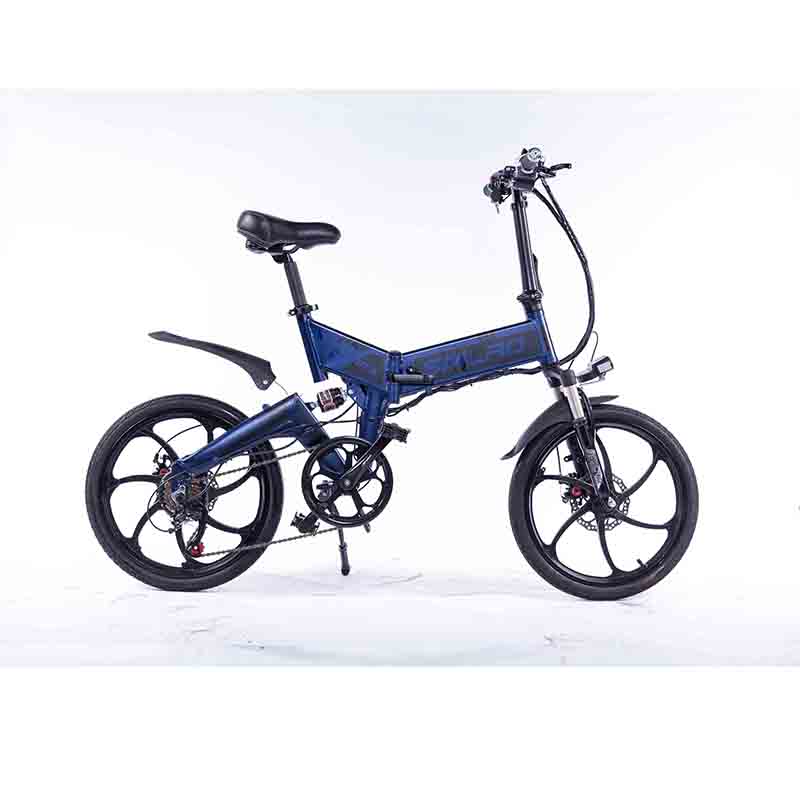 20 Inch Foldable Electric Mountain Bike Waterproof LCD Digital Display