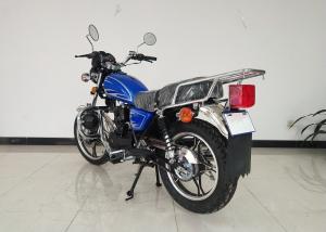 Quality Scooter Gas Powered Motorcycle Drum Brake Type Full In Black Color wholesale