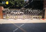 Stainless Steel Automatic Driveway Bollards , Electric Rising Bollards
