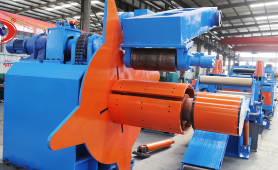 Double head decoiler 
