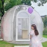 Leisure Igloo Dome Tent Transparent PC Dome House Waterproof Bubble Tent