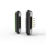 5 Pin Magnetic Connectors 2.2mm Pitch Pogo Pin Connector Magnetic