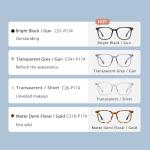 TR+ Titanium Alloy Combination Glasses For Men And Women 4 Colors