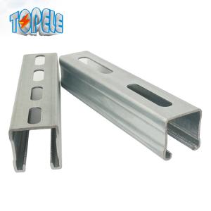 Quality 41*21mm Stainless Unistrut Slotted Channel Support System wholesale