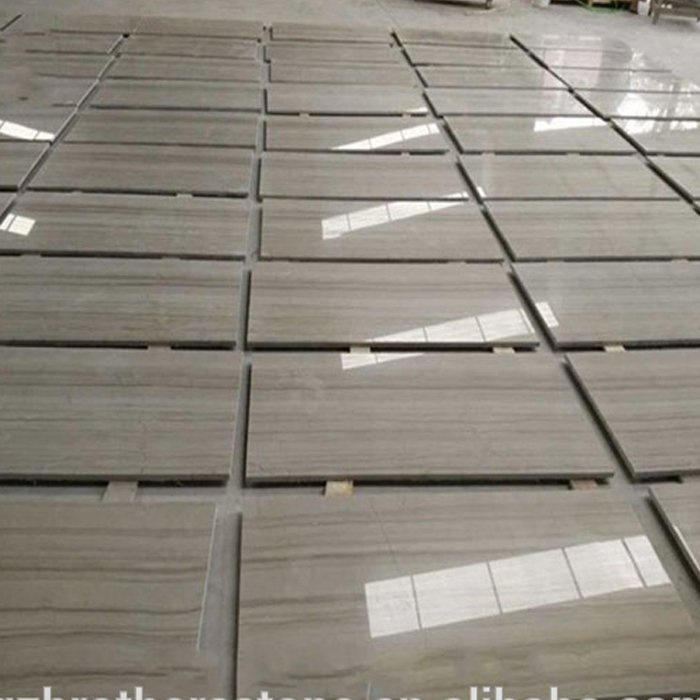 New good quality custom size polished wood grain marble